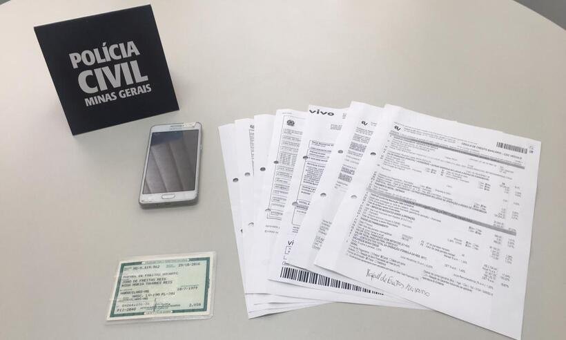 Preso em flagrante estelionatário que aplicava golpes em concessionárias - Polícia Civil/Divulgação