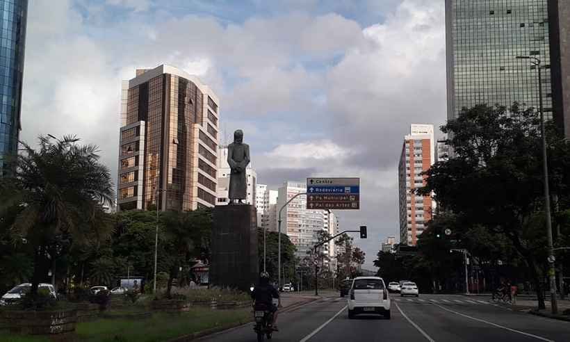 BH tem chuva durante a madrugada, mas próximos dias podem ser de estiagem - Jair Amaral/EM/DA Press