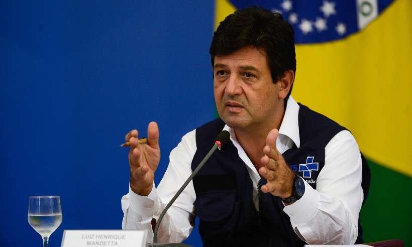 Bolsonaro: Pazuello é 'excepcional' e Mandetta 'tem cara de jegue' - Marcello Casal Jr/Agência Brasil