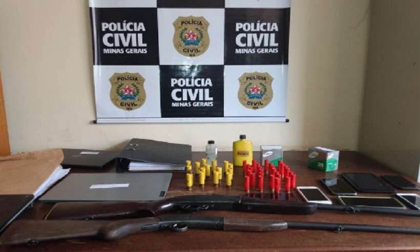 Polícia investiga desvio de equipamentos dentro da AngloGold Ashanti - Divulgação/Polícia Civil