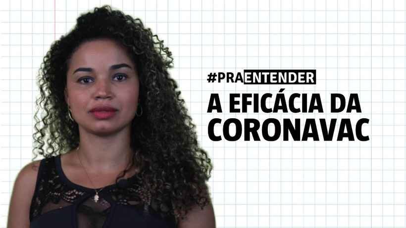 Coronavac: vídeo explica eficácia da vacina contra COVID-19 - Reprodução/vídeo