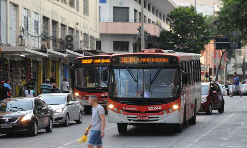 Transporte metropolitano tem aumento de 4,85% na Região Metropolitana de BH - Tulio Santos/EM/D.A Press