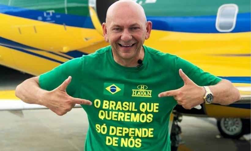 COVID-19: Luciano Hang, dono da Havan, está internado em São Paulo - Faceboob/Reprodução
