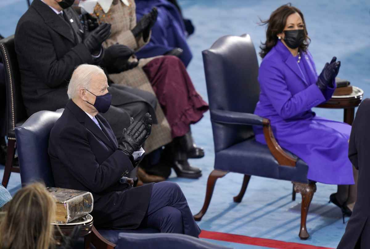 Líderes mundiais parabenizam Biden e Kamala Harris por posse nos EUA - AFP/Reprodução