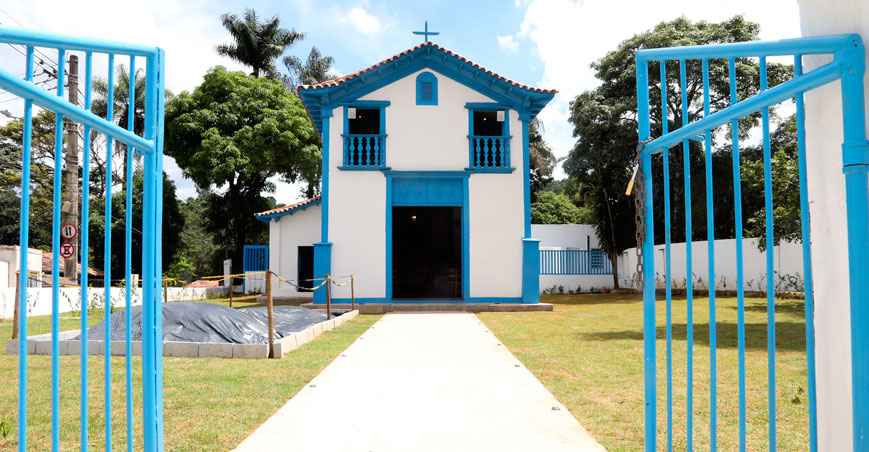 Revitalizada, capela de Macacos recebe fiéis no dia de São Sebastião - Vale/Divulgação