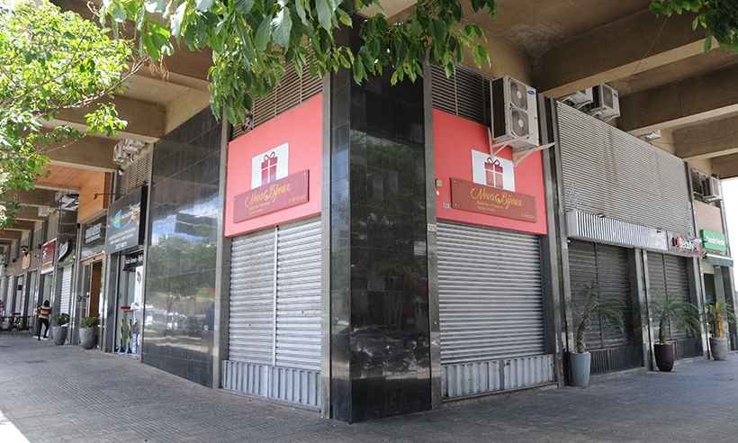Tribunal de Justiça derruba liminar e mantém comércio fechado em BH - Juarez Rodrigues/EM/D.A Press - 14/01/2021