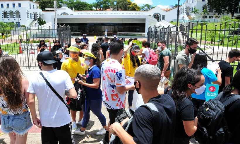 Enem: juíza define que barrados no 1º dia podem fazer prova em fevereiro - Ramon Lisboa/EM/D.A Press.