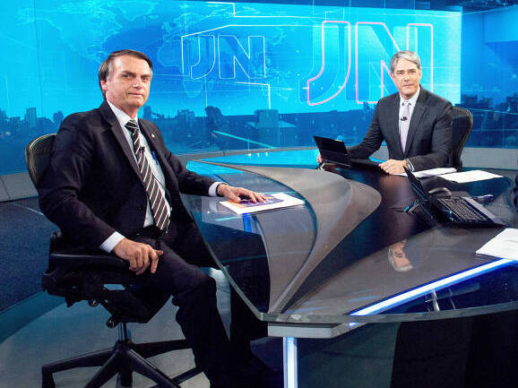 Bolsonaro: Bonner tem 'cara de pastel' e 'último a saber das coisas' - João Cotta/TV Globo/Divulgação