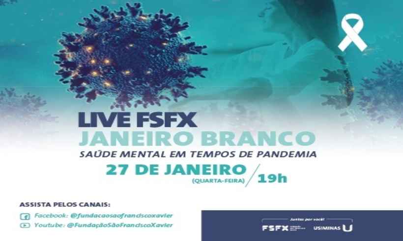 FSFX e Usiminas promovem debate sobre saúde mental em tempos de pandemia  - FSFX/Divulgação