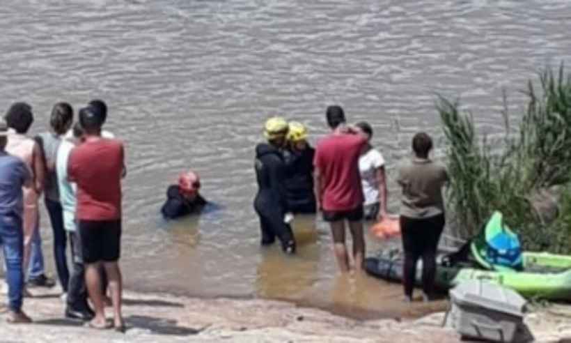 Homem morre depois de salvar amigo de afogamento no Rio Lambari - CBMG/Divulgação