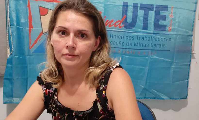 Acusada de 'plágio', Prefeitura de Ipatinga diz que mira bons exemplos  - Isaura Azevedo Carvalho, diretora do SindUTE, subsede de Ipatinga, não concorda com o plano  volta às aulas 