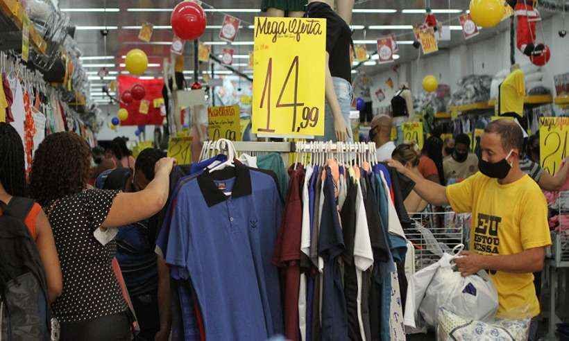 Sindicatos de lojistas e de restaurantes comemoram reabertura em BH - Edesio Ferreira/EM/DA Press