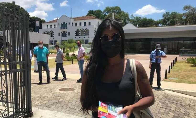 Enem Digital: candidata reclama de atraso de quase duas horas em BH - Ramon Lisboa/EM/D.A Press