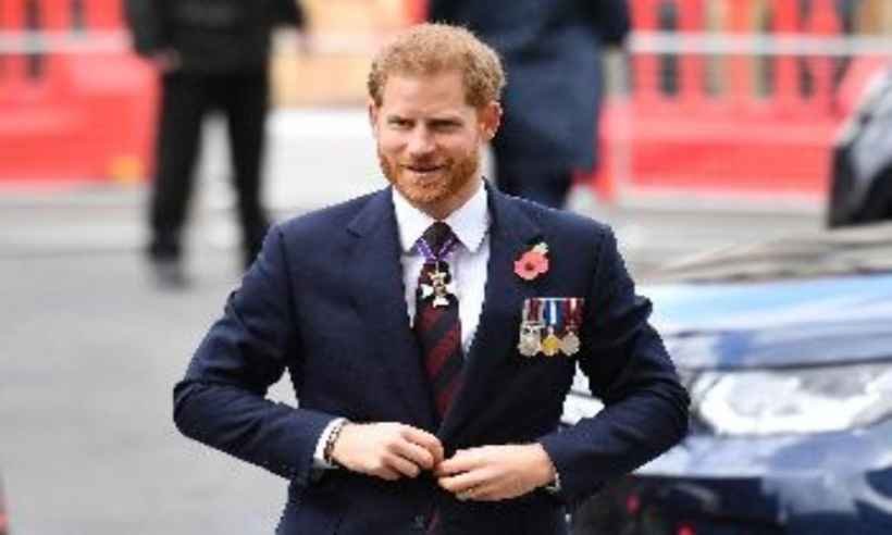 Príncipe Harry é indenizado por jornal que o acusou de desprezar militares - Daniel LEAL-OLIVAS/AFP