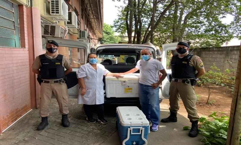 Novo lote das vacinas CoronaVac e Astrazeneca chega a Betim  - Prefeitura Betim/Divulgação