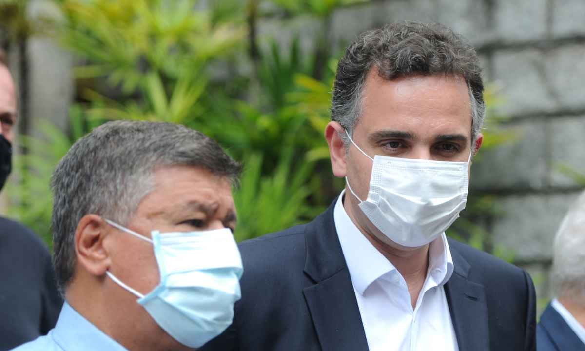 União de senadores mineiros foi fundamental para impulsionar Pacheco - Leandro Couri/EM/D.A Press