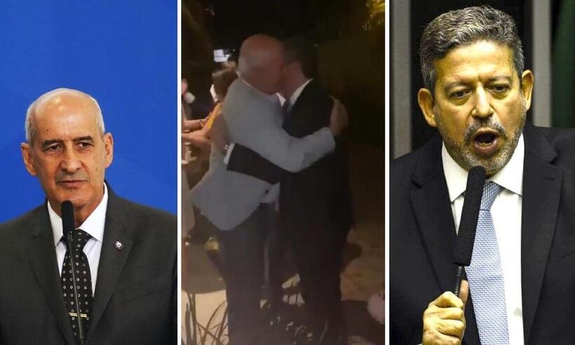 Ministro Ramos vai à festa de Lira comemorar eleição na Câmara; veja vídeo  - Agência Brasil/Reprodução
Redes Sociais/Reprodução