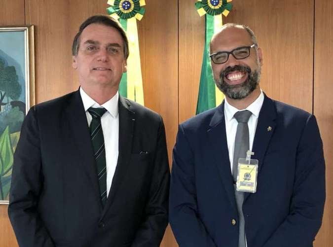 Youtube encerra dois canais do blogueiro bolsonarista Allan dos Santos - Divulgação/Palácio do Planalto