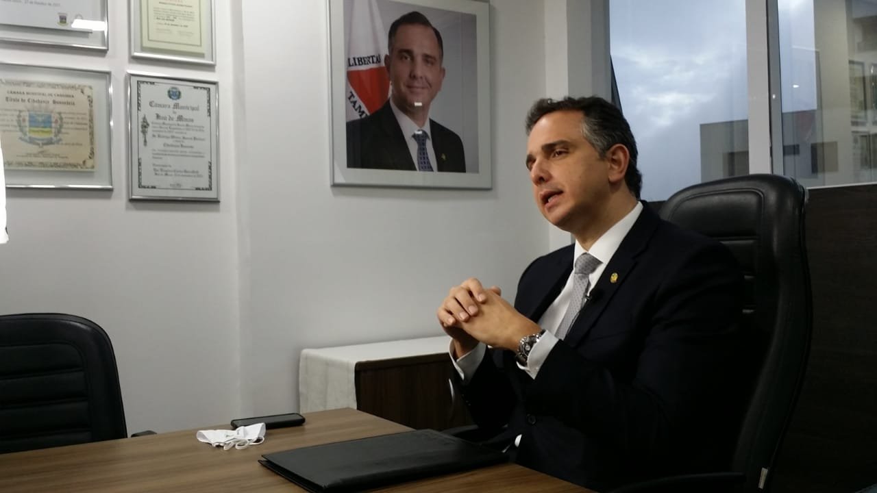 Pacheco sobre ataques de bolsonaristas ao STF: 'Acirramento desnecessário' - Marcos Vieira/EM/D.A Press