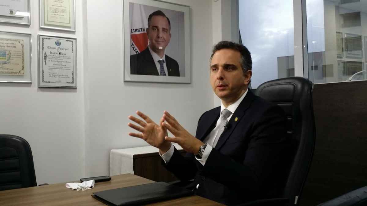 Pacheco: 'Não há ameaça concreta ao estado democrático no Brasil' - Marcos Vieira/EM/D.A Press