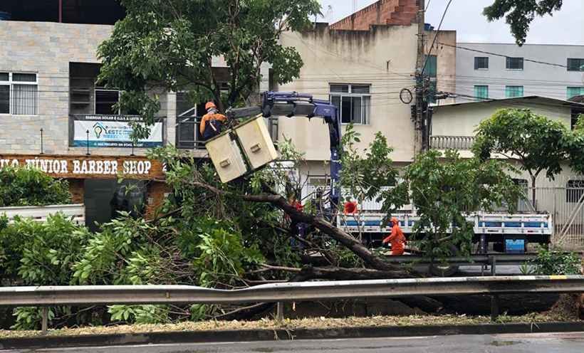 Ipatinga: chuva de 105 mm em apenas 45 minutos provoca muitos estragos - Divulgação PMI