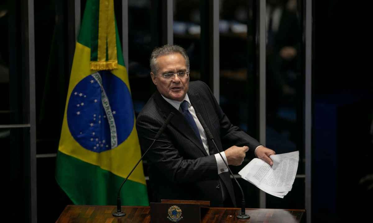Renan Calheiros quer anistia a hackers de conversas entre Moro e Dallagnol -  AFP / Sergio LIMA - 2/2/2019