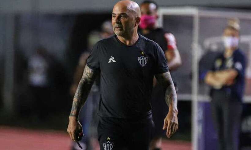 Site francês garante que Sampaoli, do Atlético, quer dirigir o Marseille - Pedro Souza/Atlético
