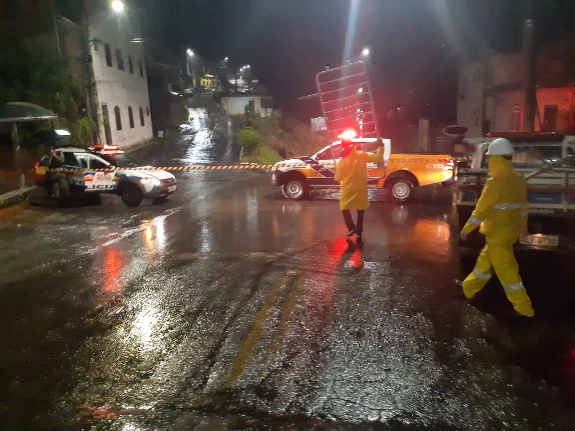 Temporada de chuvas: Ouro Preto tem 113 áreas de risco geológico - divulgação/Defesa Civil