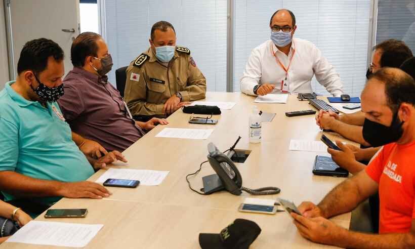 Em reunião com apps, motoristas pedem investimento em central de segurança - Gil Leonardi/Imprensa MG