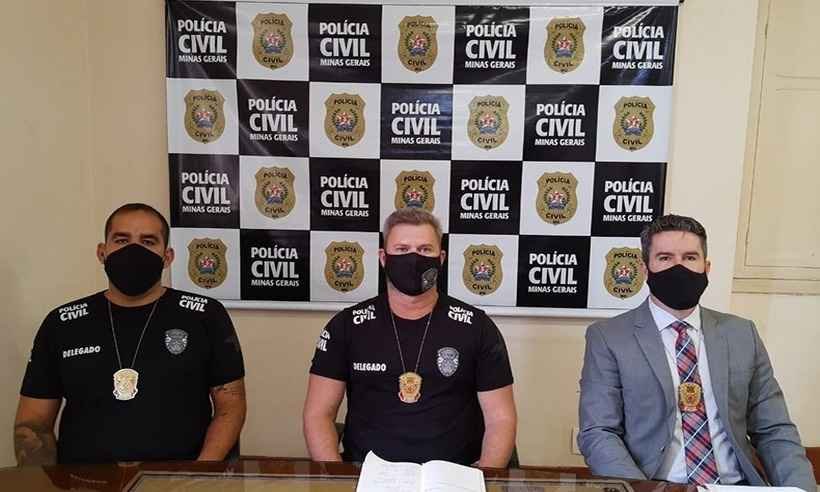 Estelionatário que causou prejuízo de R$ 480 mil a varejistas é preso em BH - Divulgação/PCMG