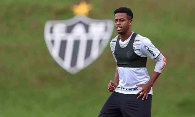 Keno treina com bola e pode voltar ao time do Atlético - Bruno Cantini/Atlético