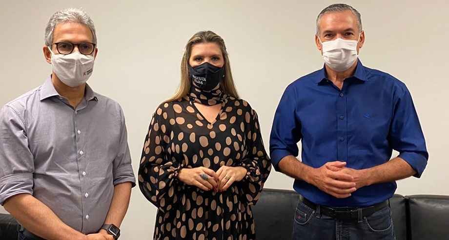 Uberaba recebe R$ 3 milhões do estado e mais 20 leitos de UTI da Fiemg - Prefeitura de Uberaba/Divulgação