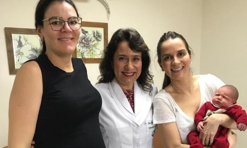 Barriga solidária: um ato de amor - Arquivo Pessoal