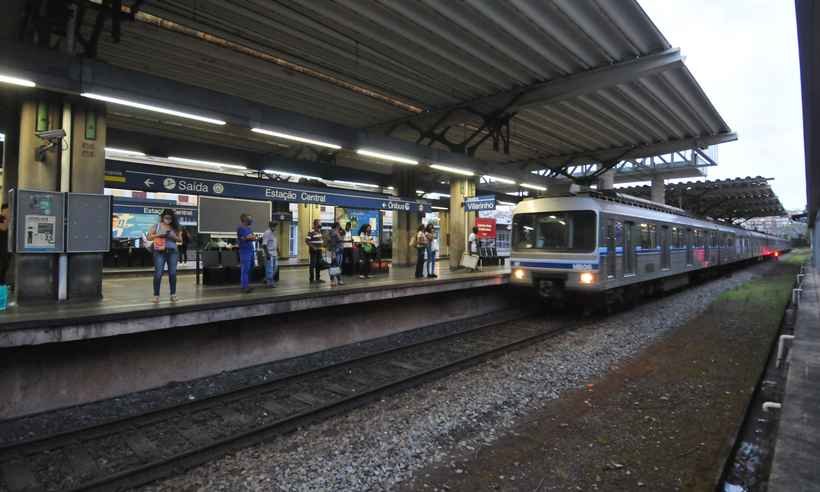 Zema vai a Brasília por verba para metrô de BH e investimentos em ferrovias - Túlio Santos/EM/D.A Press