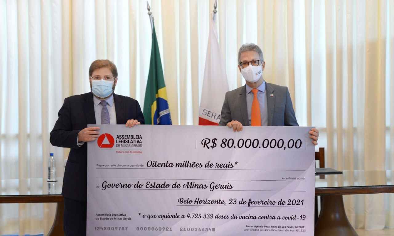 ALMG devolve R$ 80 milhões ao governo; verba vai ajudar a conter pandemia - Reprodução/TV ALMG