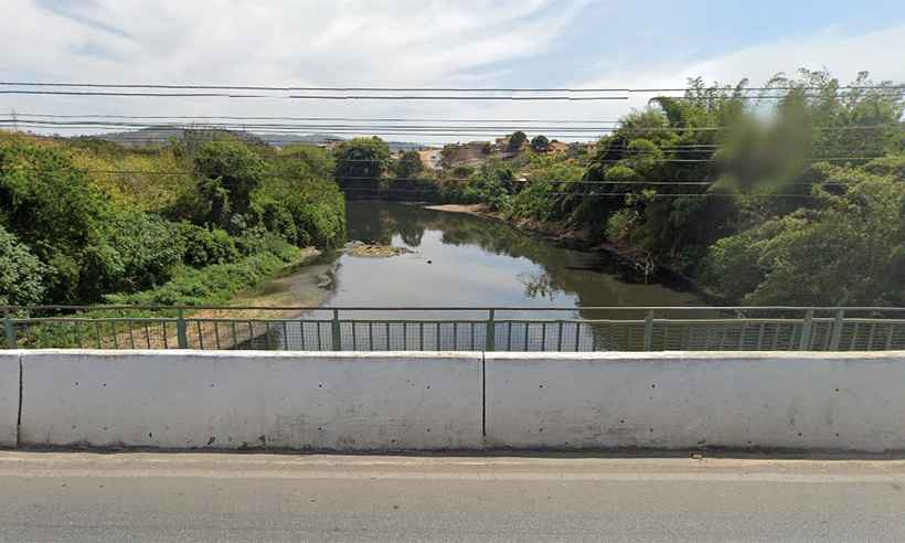 Bombeiros procuram homem que pulou no Rio das Velhas em Santa Luzia - Reprodução da internet/Google Maps