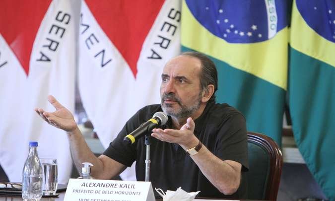 Kalil tem 74% de aprovação à frente da prefeitura de BH, diz pesquisa - Edésio Ferreira/EM/D.A Press