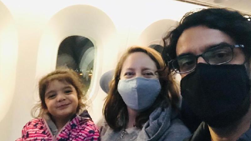 Família chilena não consegue voltar para casa devido às restrições da COVID - Carla Banfi