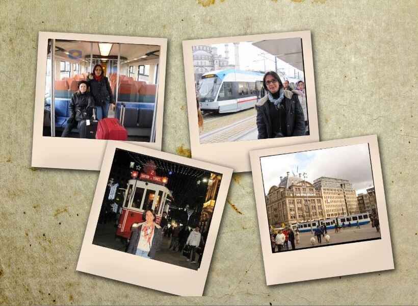 De metrô, de ônibus ou de bonde?!  - Arquivo Pessoal