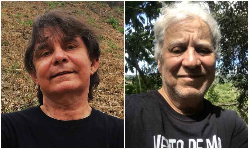 Lô e Márcio Borges lançam álbum em parceria após 10 anos - Montagem sobre fotos de Rodrigo Brasil e arquivo pessoal