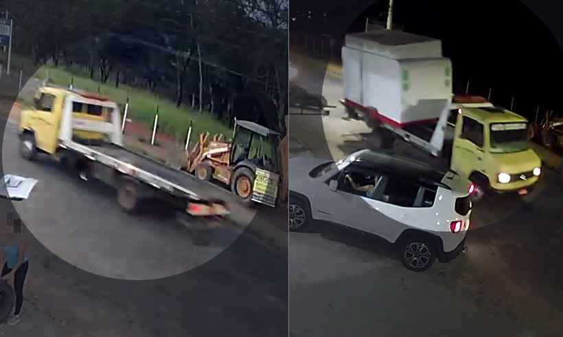 Polícia investiga caso de foodtruck levado por ladrões em Contagem; veja - Reprodução da internet/WhatsApp