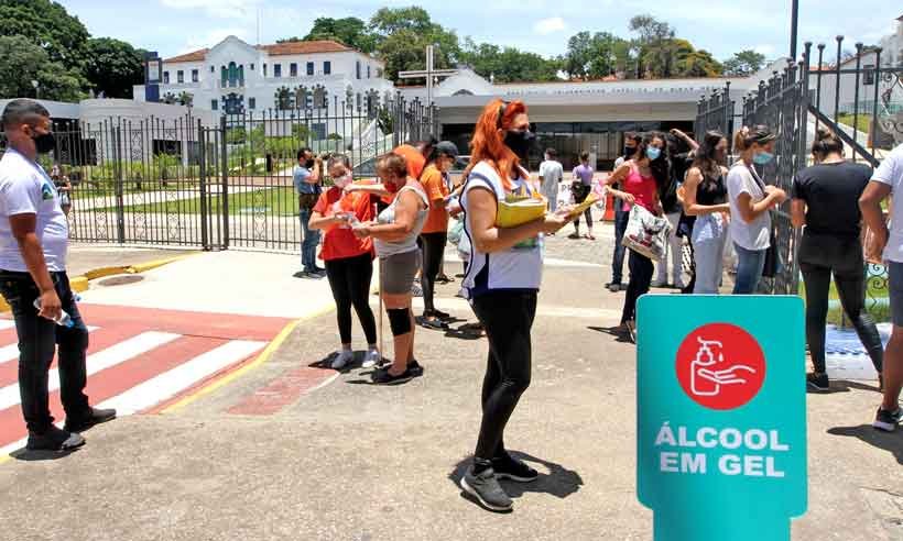 Crise econômica e sanitária põe universidades em compasso de espera - Jair Amaral/EM/D.A Press - 24/1/21