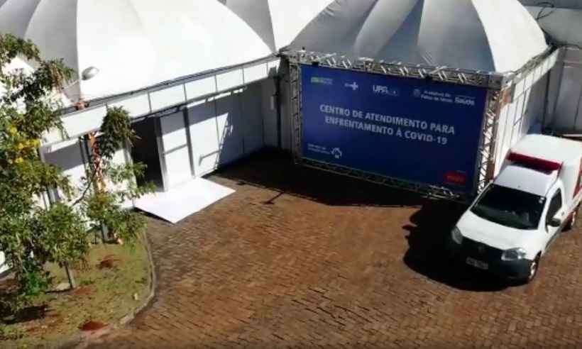 MPF e Justiça repassam R$ 1,4 milhão para ampliação de hospital de campanha - Divulgação/Prefeitura de Patos de Minas