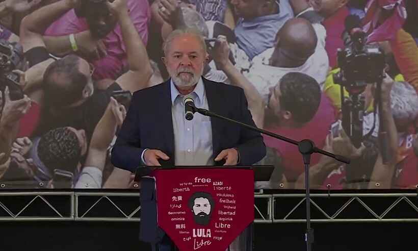 Lula: 'Fui vítima da maior mentira jurídica em 500 anos de história' - Reprodução/YouTube Lula