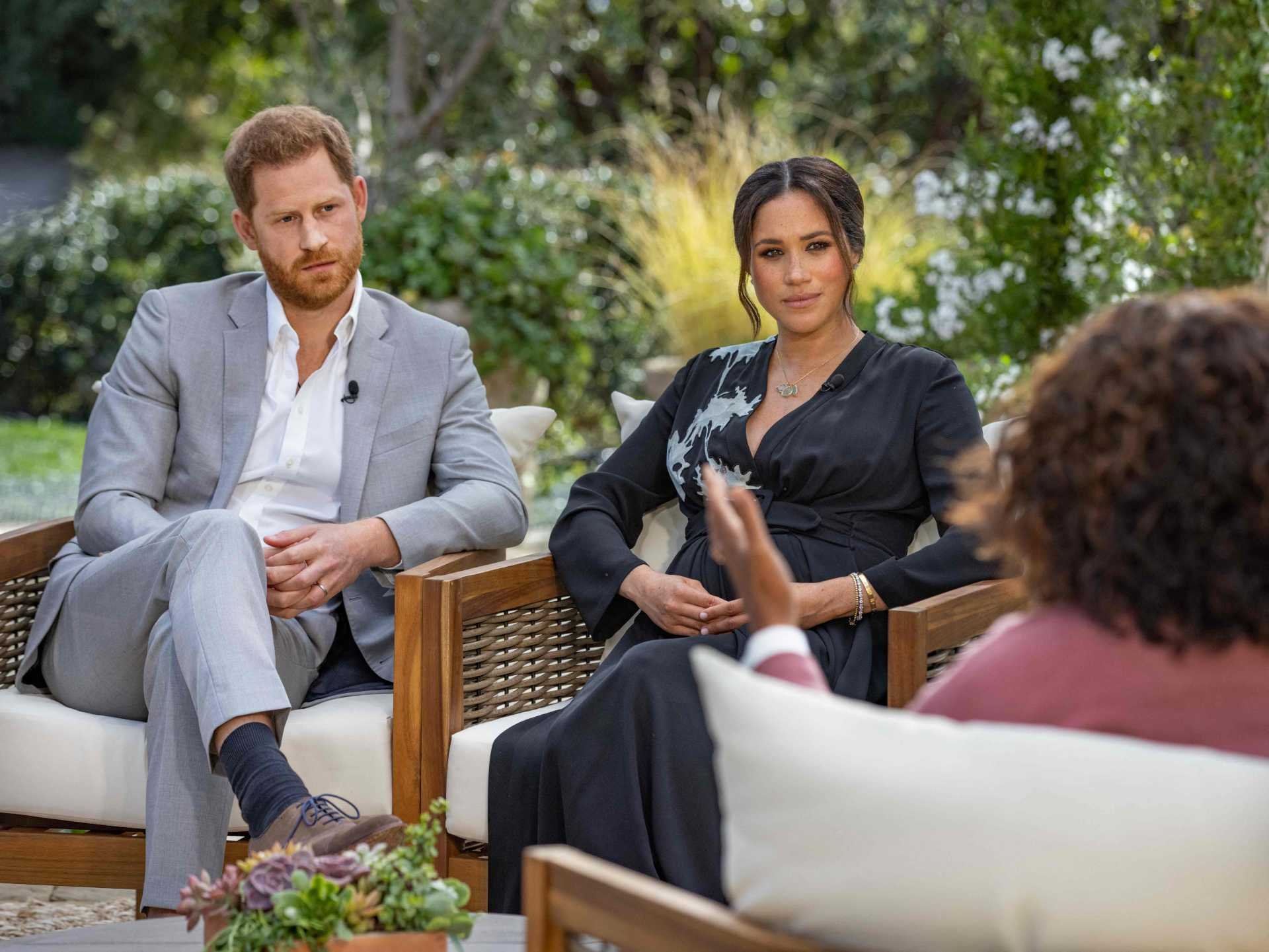 GNT exibe entrevista de Harry e Meghan, que chacoalhou a Coroa britânica -  AFP / JOE PUGLIESE