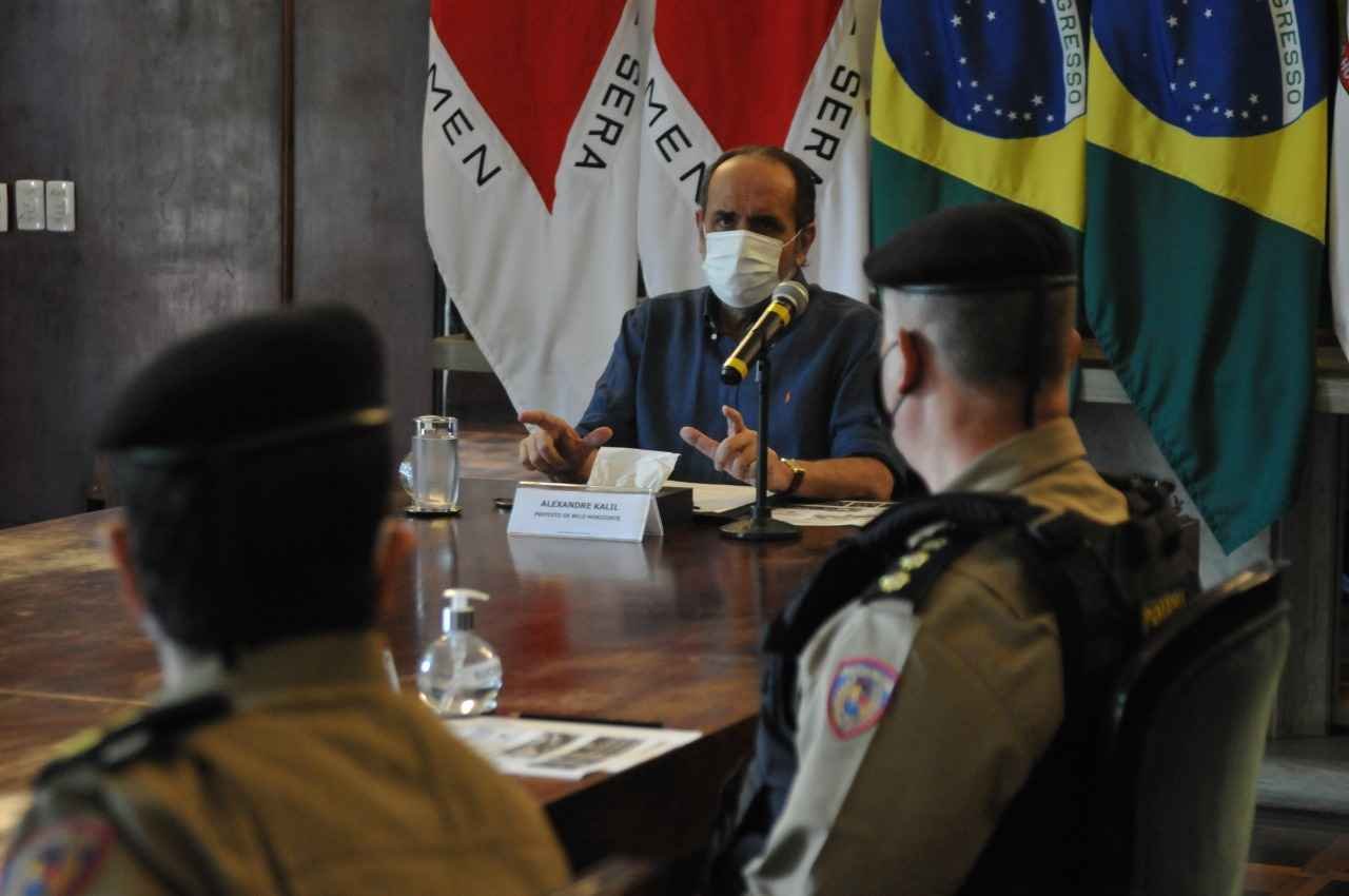 PBH anuncia acordo de cooperação técnica com a PMMG para combate ao crime - Gladyston Rodrigues/EM/D.A Press 