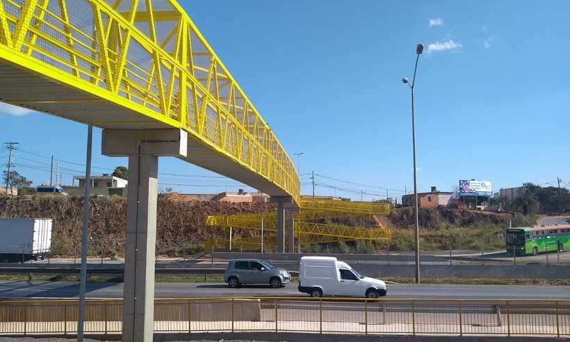 Novas passarelas começam a ser instaladas na BR-040 na próxima semana - Via-040/Divulgação