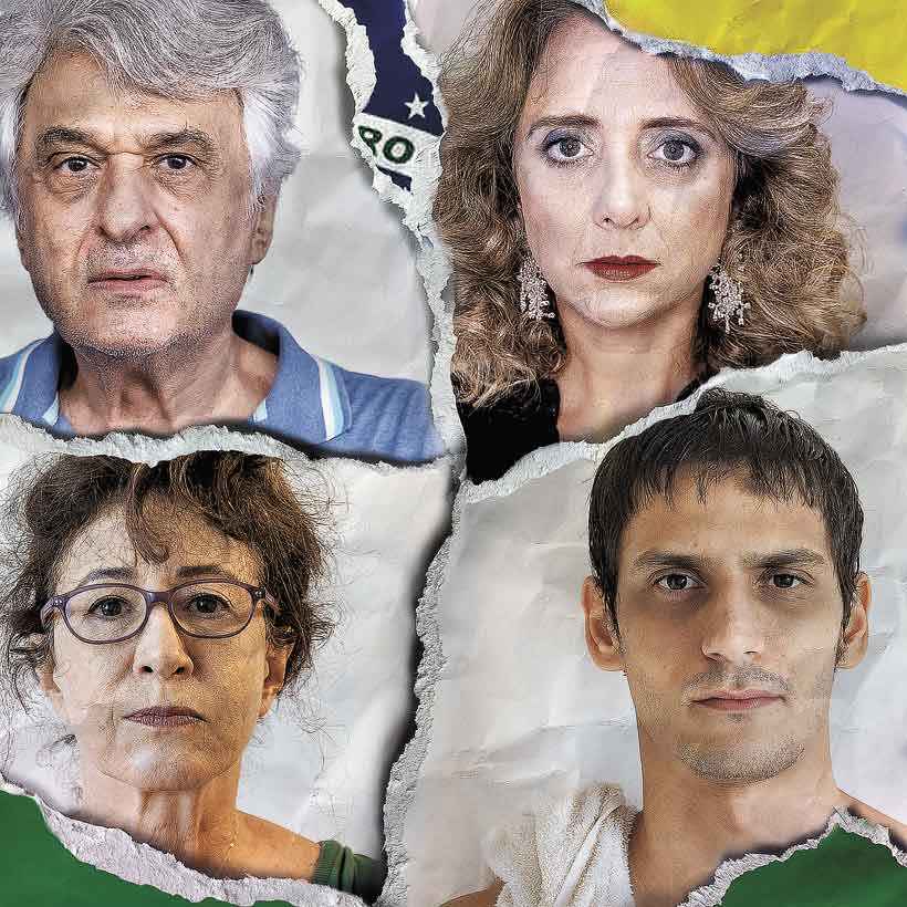 Peça on-line "De bar em bar" expõe a tragicomédia da política brasileira - Renato Mangolin/divulgação