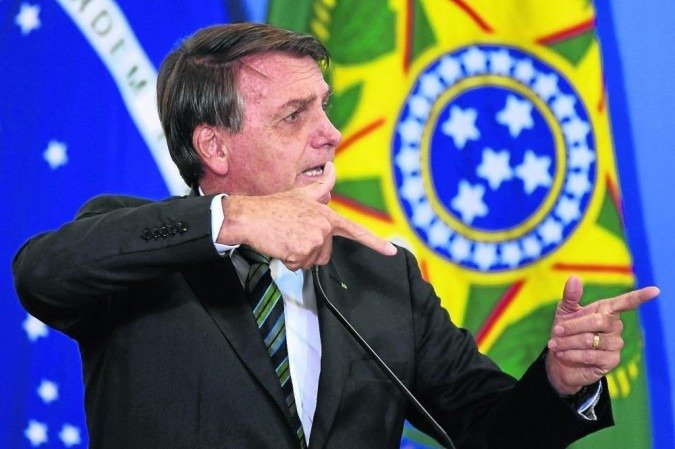 Governadores estão 'matando' pessoas com medidas de lockdown, diz Bolsonaro - Evaristo Sá/AFP