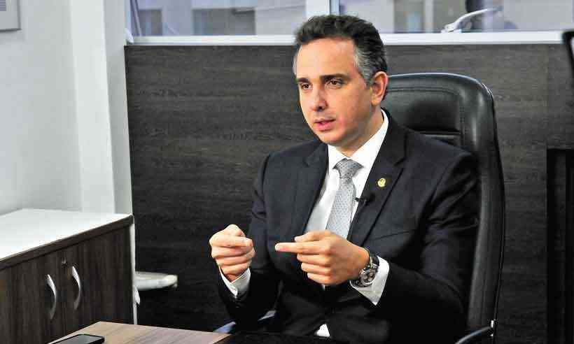 Rodrigo Pacheco pede ajuda de Kamala Harris para compra de vacina nos EUA - Marcos Vieira/EM/D.A Press